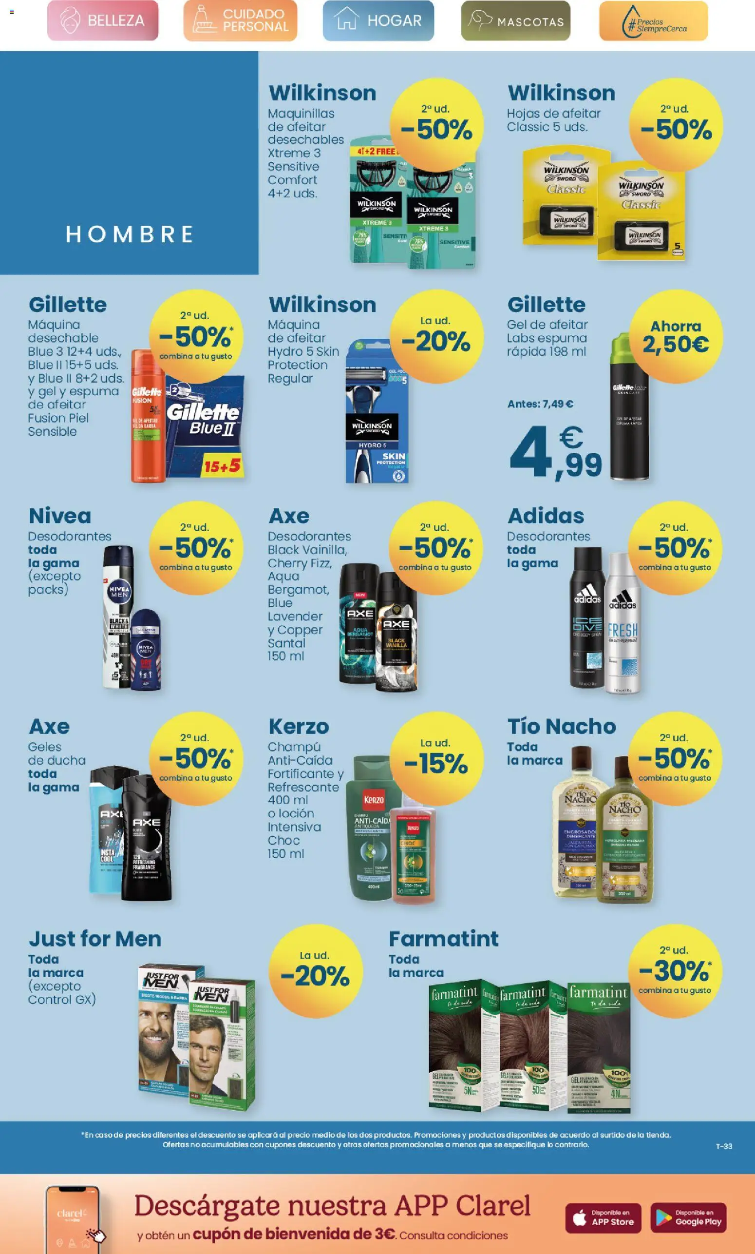 Clarel - folleto │ válido desde el 22.10.2025 | Página: 5 | Productos: Champú, Gel de afeitar