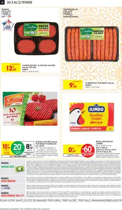 Intermarché - Prévisualisation de Intermarché - Saveurs d'Orient valide à partir de 03.02.2026 | Page: 12 | Produits: Merguez, Prise, Viande, Viande bovine