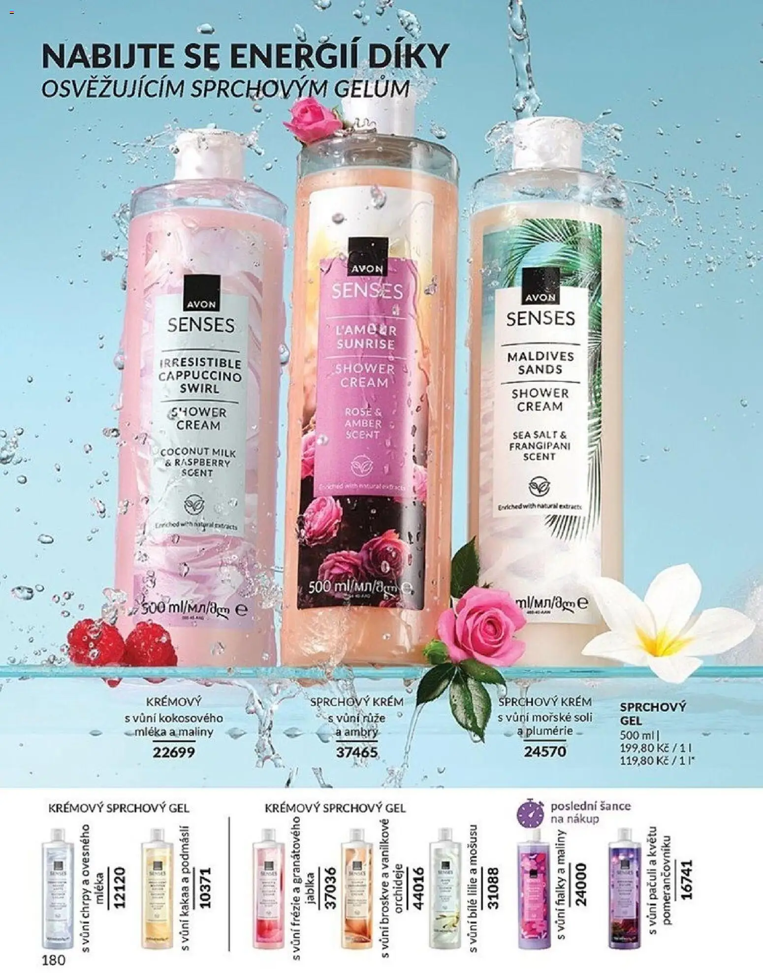 Avon katalog 1/2026 od 01.01.2026 | Strana: 180 | Produkty: Jablka, Broskve, Maliny, Podmáslí