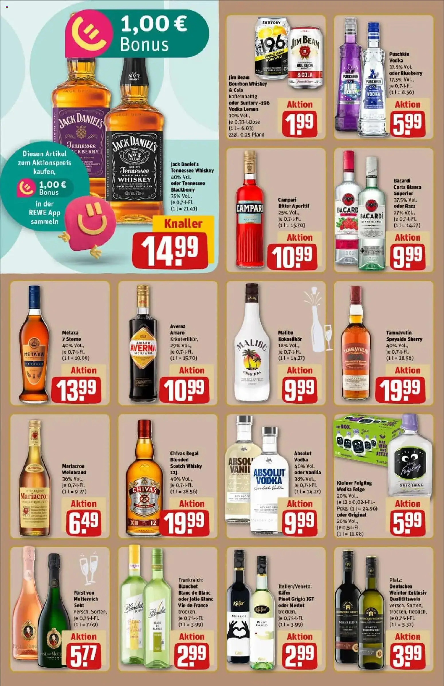 Rewe prospekt Bad Zwischenahn	 – gültig ab 22.12.2025 | Seite: 20 | Produkte: Whisky, Box, Metaxa, Whiskey