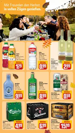 Astra Urtyp oder Holsten Pils, je 0,5-l-Dose (1 l = 1.18) zzgl. 0.25 Pfand ab 13.10.2025 gültig | Seite: 19 | Produkte: Carlsberg, Pils, Astra, Volvic