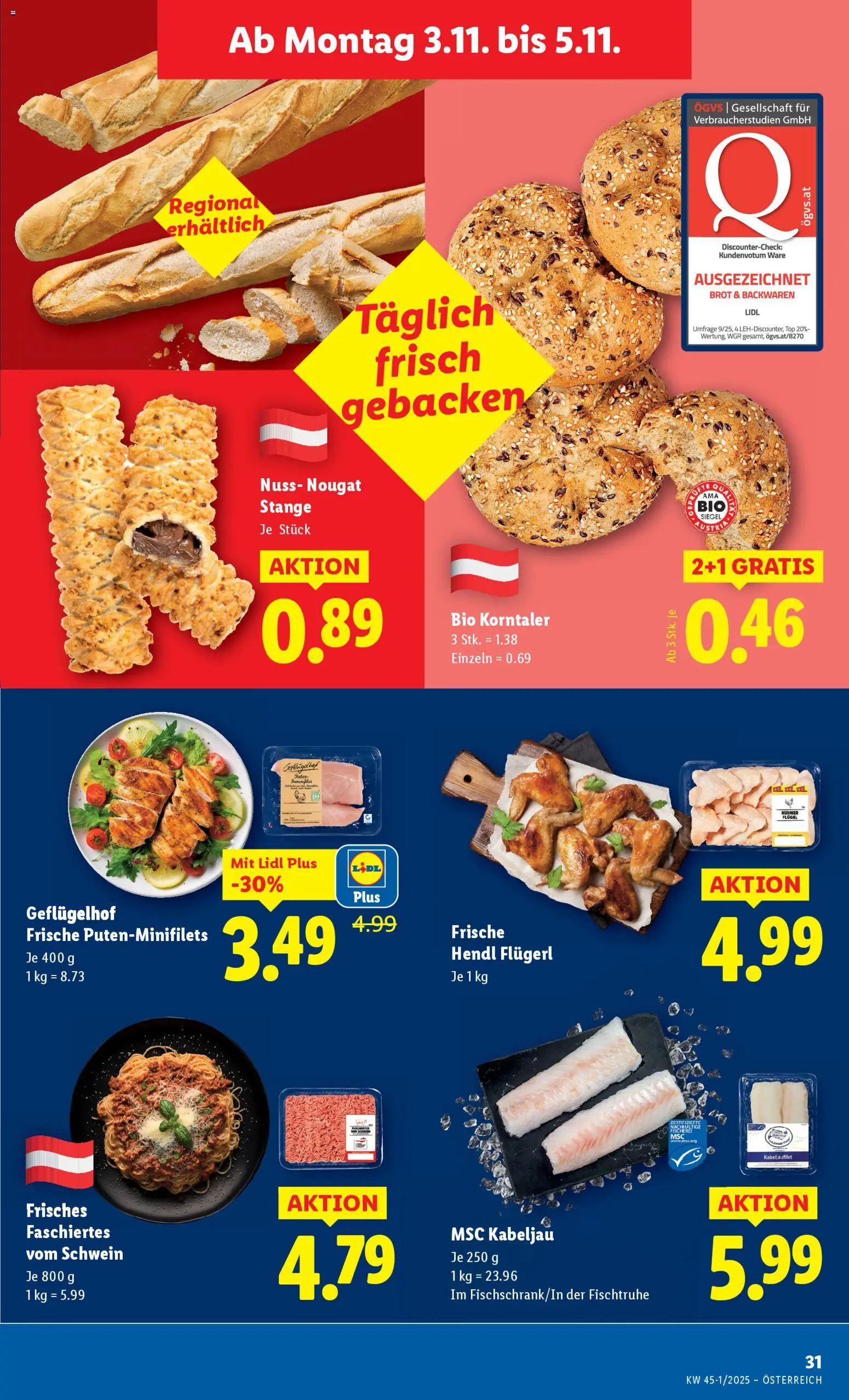 Lidl Flugblatt gültig ab 30.10.2025 | Seite: 37 | Produkte: Brot