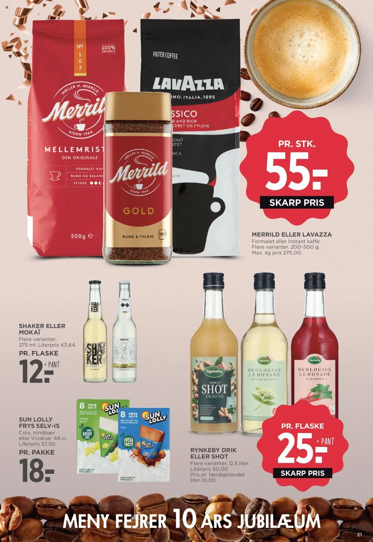 Meny tilbudsavis – gyldig fra 05.09.2025 | Side: 31 | Produkter: Kaffe, Ingefær, Cola, Instant Kaffe