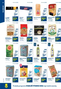 Náhled letáku Makro leták - Stabilně výhodná cena - maloobchod od 24.09.2025 | Strana: 40 | Produkty: Těstoviny Barilla, Vločky, Ovesné vločky, Kroupy