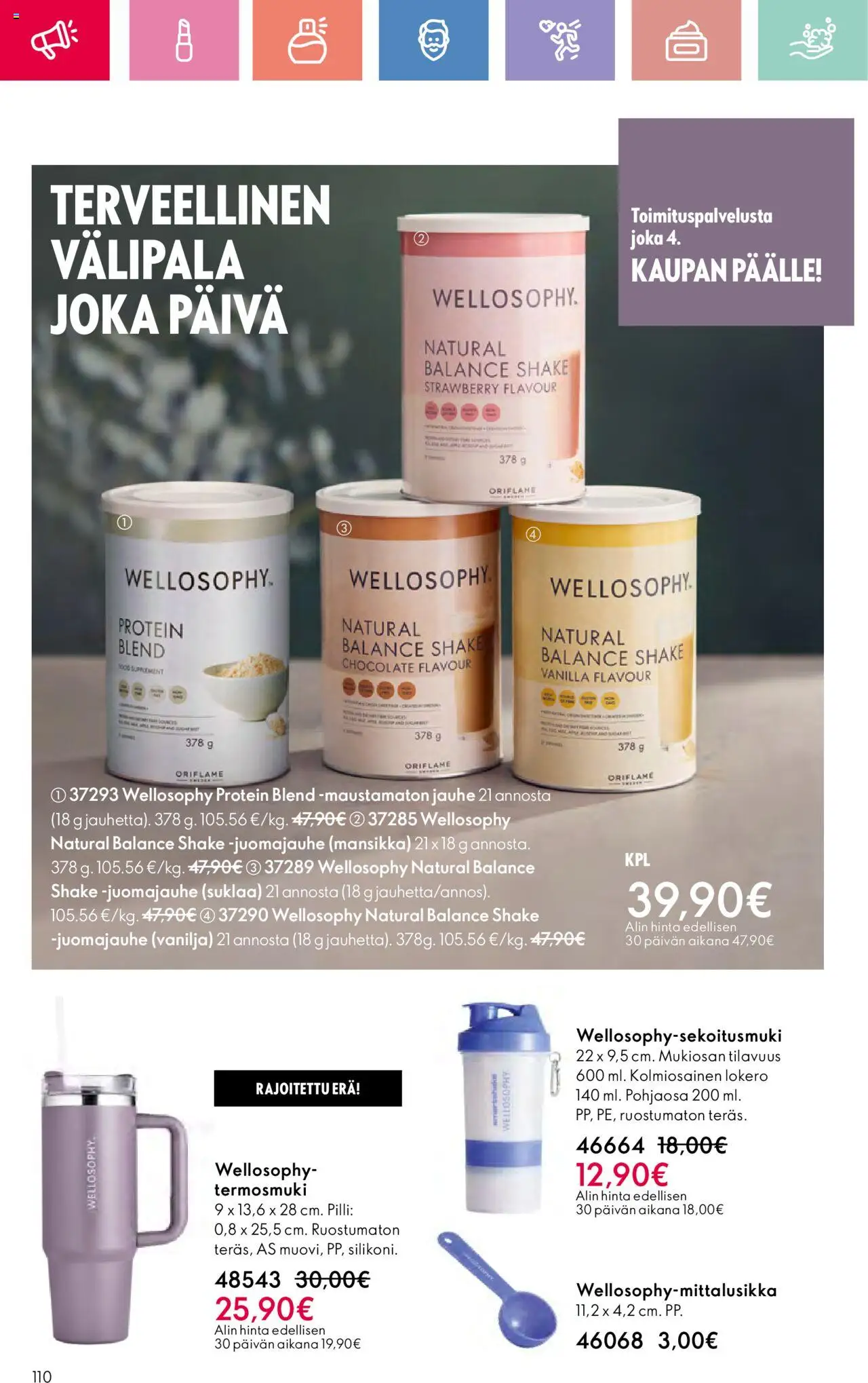  | Sivu: 110 | Tuotteet: Jauhe, Suklaa