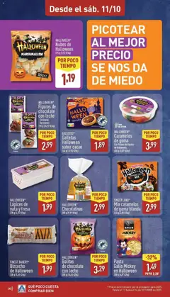 Vista previa HALLOWEEN® Chocolatinas, 300 g (9,97 €/kg) válido desde el 06.10.2025 | Página: 30