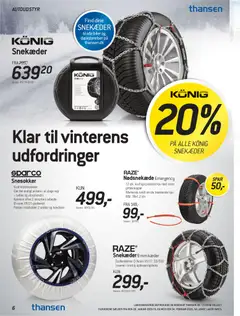 Thansen - Tilbudsavis gyldig fra 28.01.2026 | Side: 6 | Produkter: Sokker, Handsker