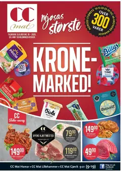 Forhåndsvisning av CC Mat kundeavis gyldig fra 02.03.2026