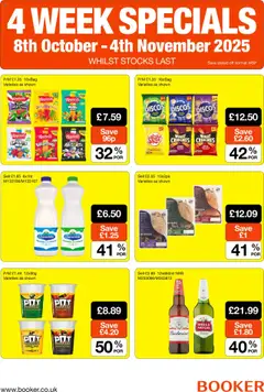 Preview of Booker Wholesale - National Promotions valid from 08.10.2025