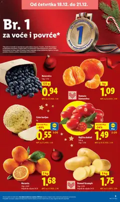 Katalog Lidl - Pregled kataloga iz trgovine Lidl, vrijedi od 18.12.2025 | Stranica: 5