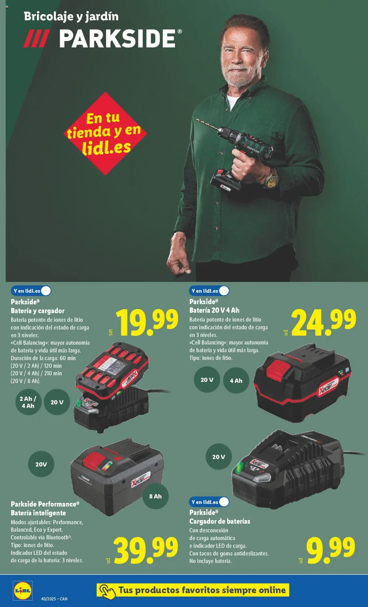 Lidl - Canarias │ válido desde el 29.09.2025 | Página: 2 | Productos: Tacos, Batería