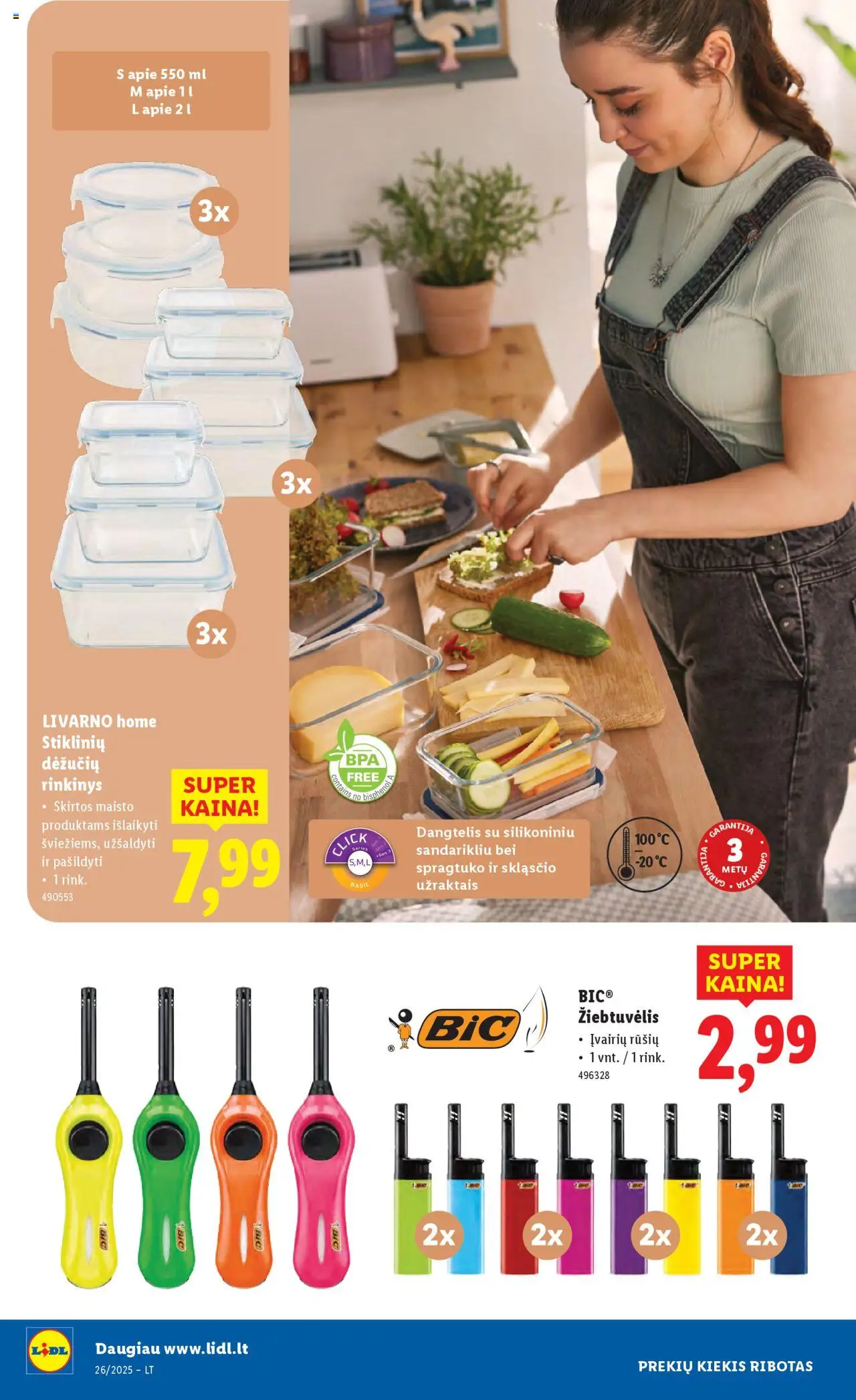 LIDL leidinys - Ne maisto prekių pasiūlymai│galioja nuo 23.06.2025 | Puslapis: 36