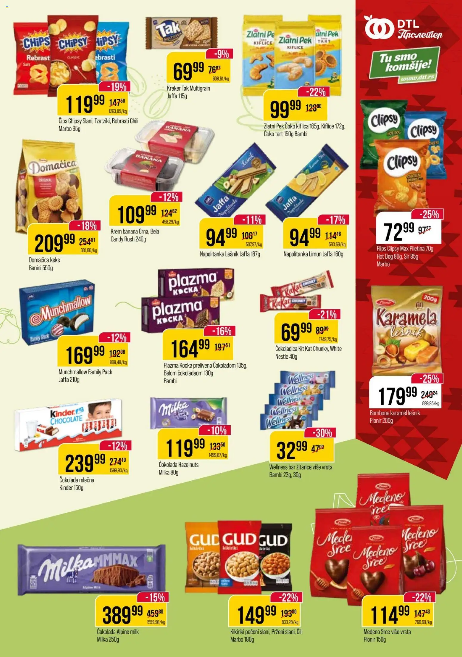 Metalac Proleter katalog - važi od 19.11.2025 | Strana: 7 | Proizvode: Žitarice, Milka, Candy, Hot dog