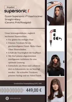 Dyson Prospekt 	 ab 09.02.2026 gültig | Seite: 4 | Produkte: Dyson, Haartrockner