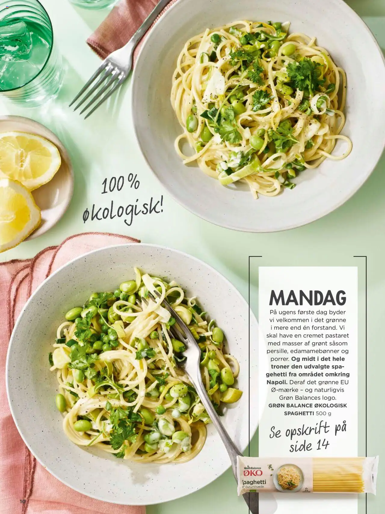 Meny Tilbudsavis gyldig fra 01.08.2025 | Side: 10 | Produkter: Spaghetti