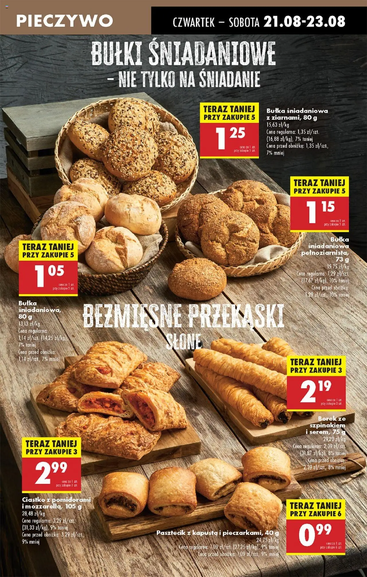 Biedronka gazetka - Oferta w tym tygodniu od 21.08.2025 | Strona: 27 | Produkty: Pieczywo, Kapusta, Bułka