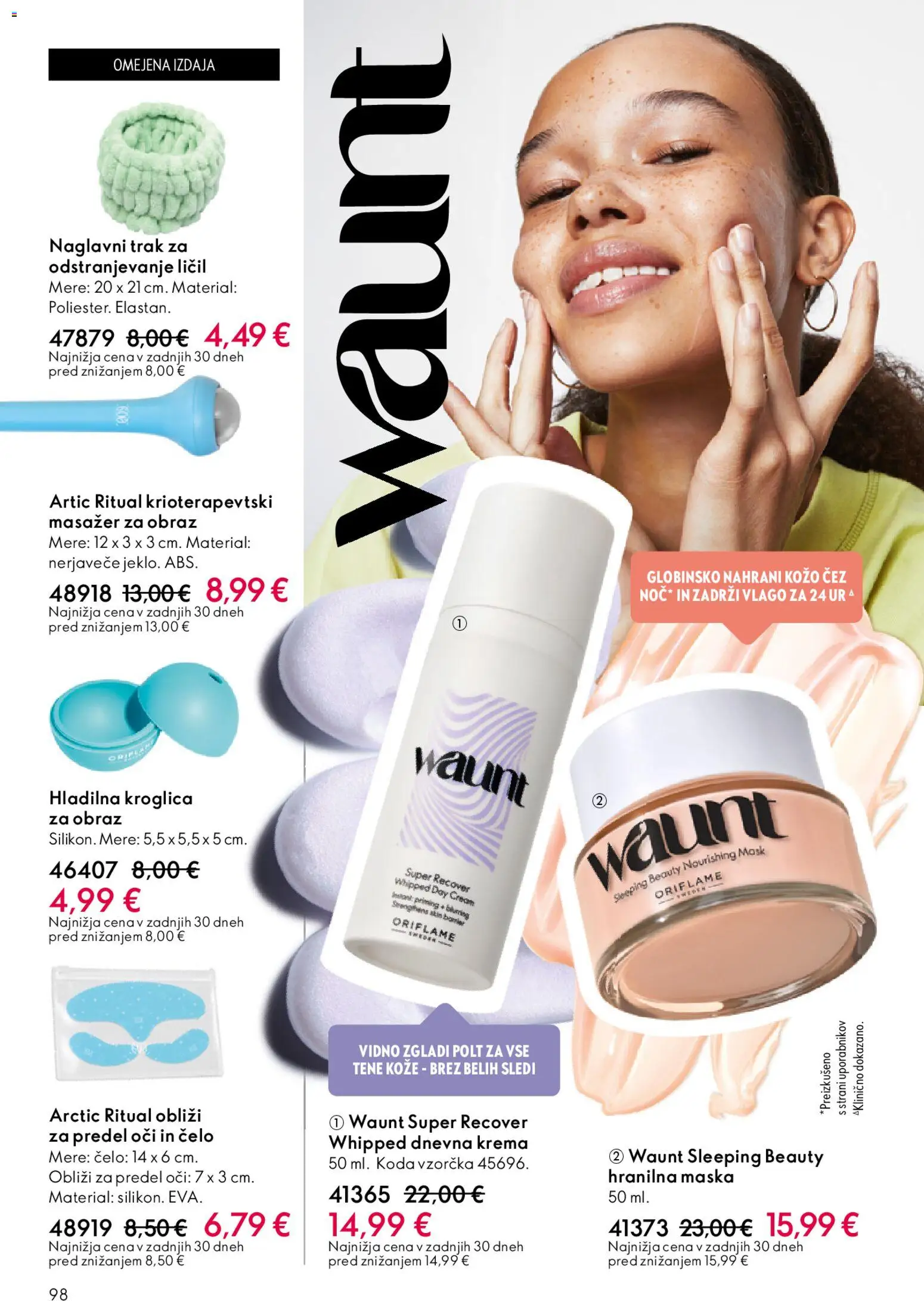 Novi Oriflame katalog ponudbe – veljaven od 22.04.2026 | Stran: 98 | Izdelki: Krema, Maska