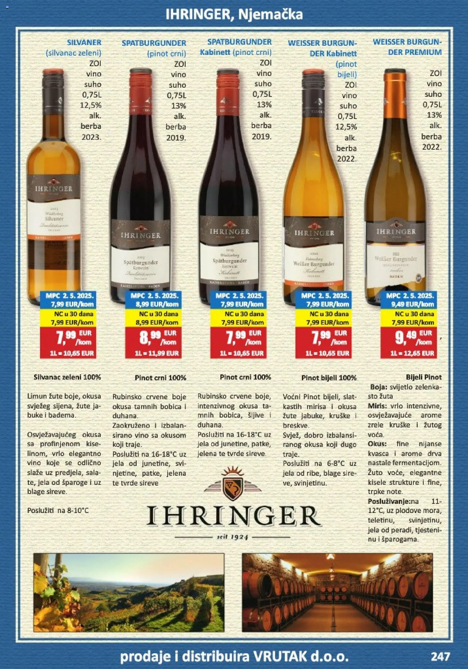 Vrutak katalog | vrijedi od 01.11.2025 | Stranica: 247 | Proizvodi: Miris, Vino, Šljive, Limun
