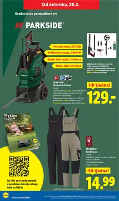 Katalog Lidl - Pregled kataloga iz trgovine Lidl, vrijedi od 23.02.2026 | Stranica: 34