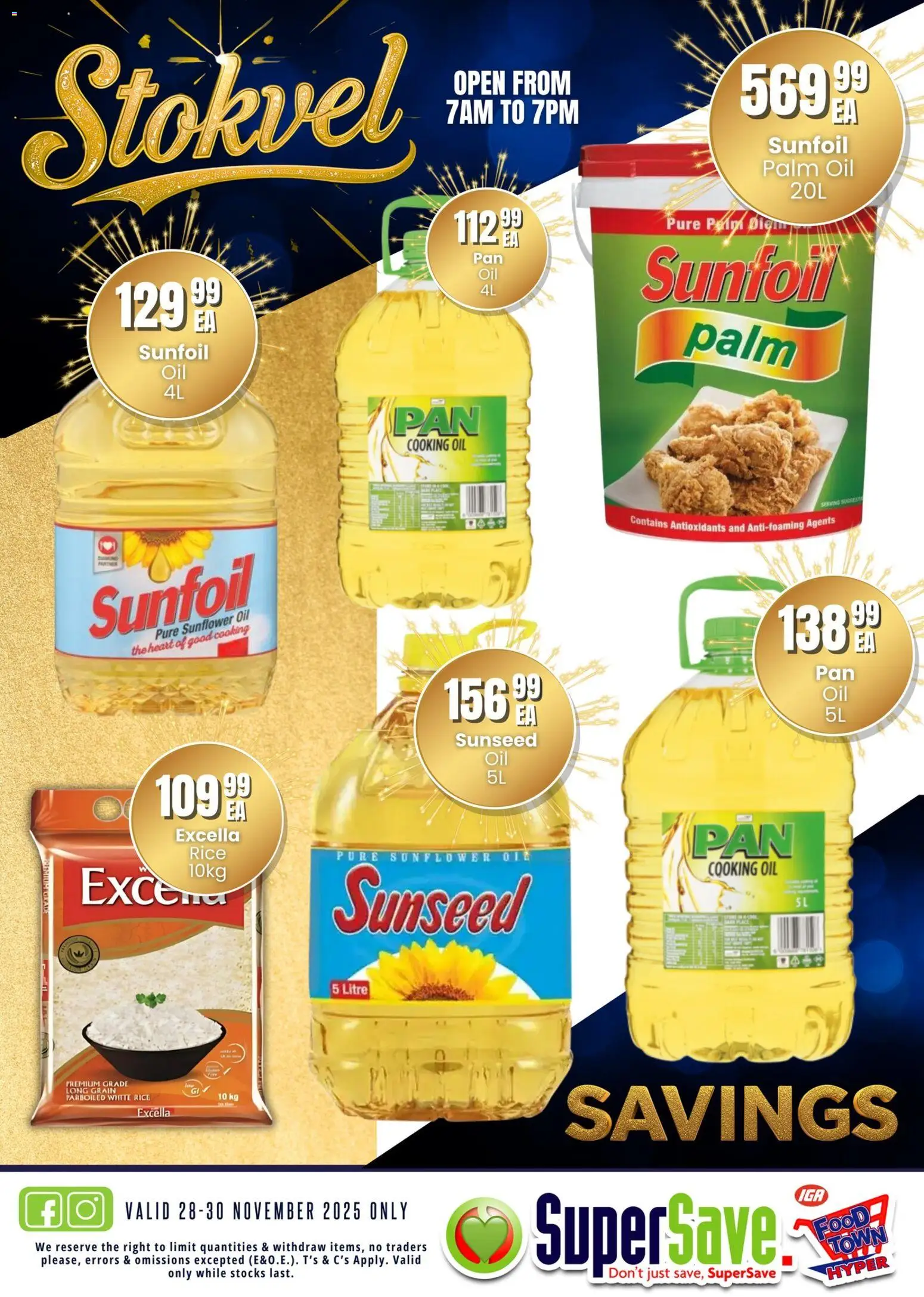 New Super Save catalogue – valid from 28.11.2025 | Page: 16 | Products: Oil, Rice