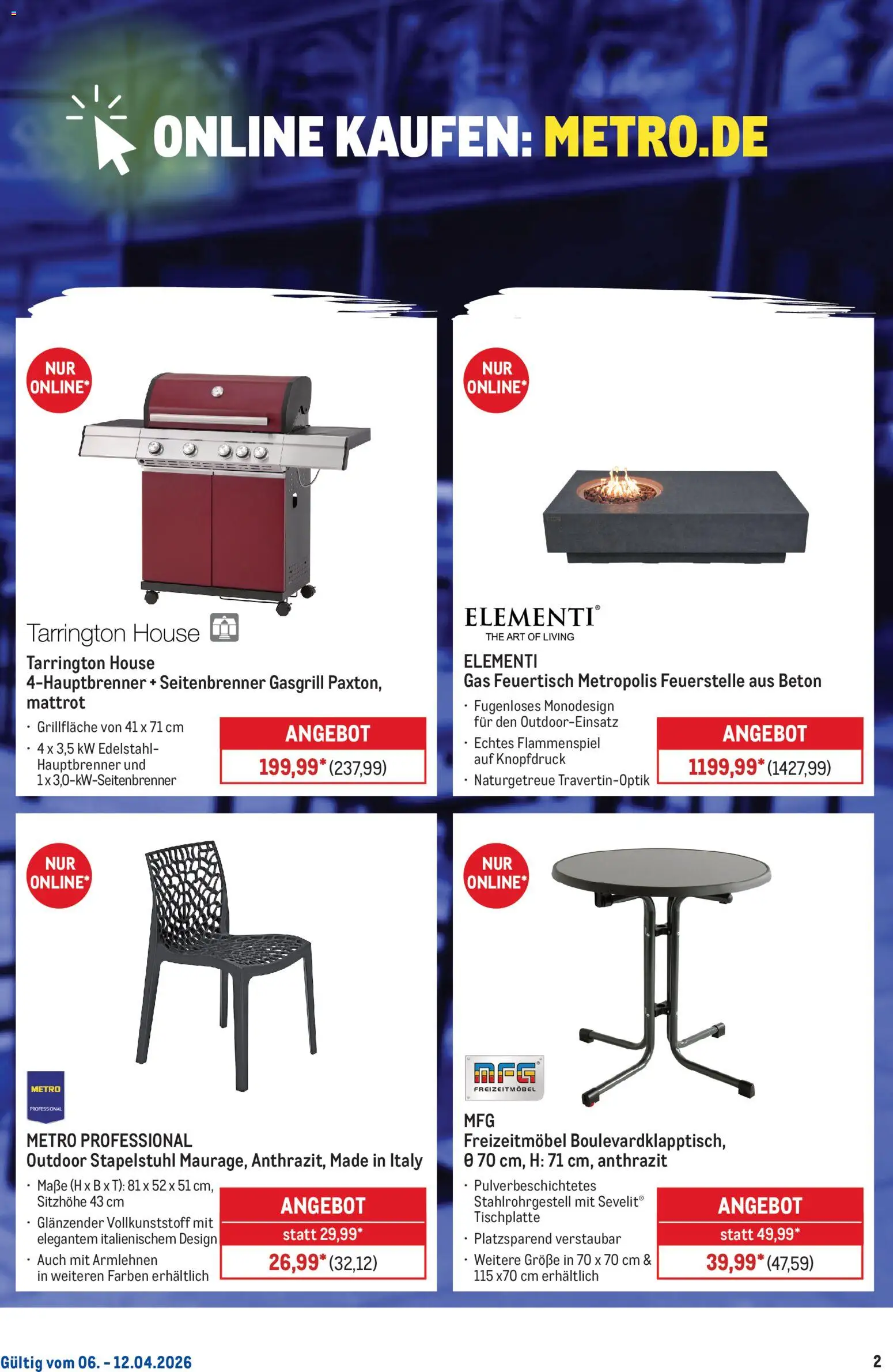 Metro Online: Wochen-Angebote – gültig ab 06.04.2026 | Seite: 2