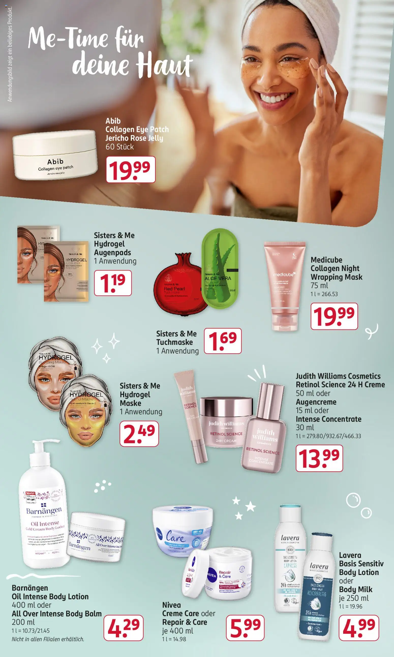 Rossmann Prospekt 	 – gültig ab 12.01.2026 | Seite: 14 | Produkte: Creme, Maske, Body Lotion, Body Milk