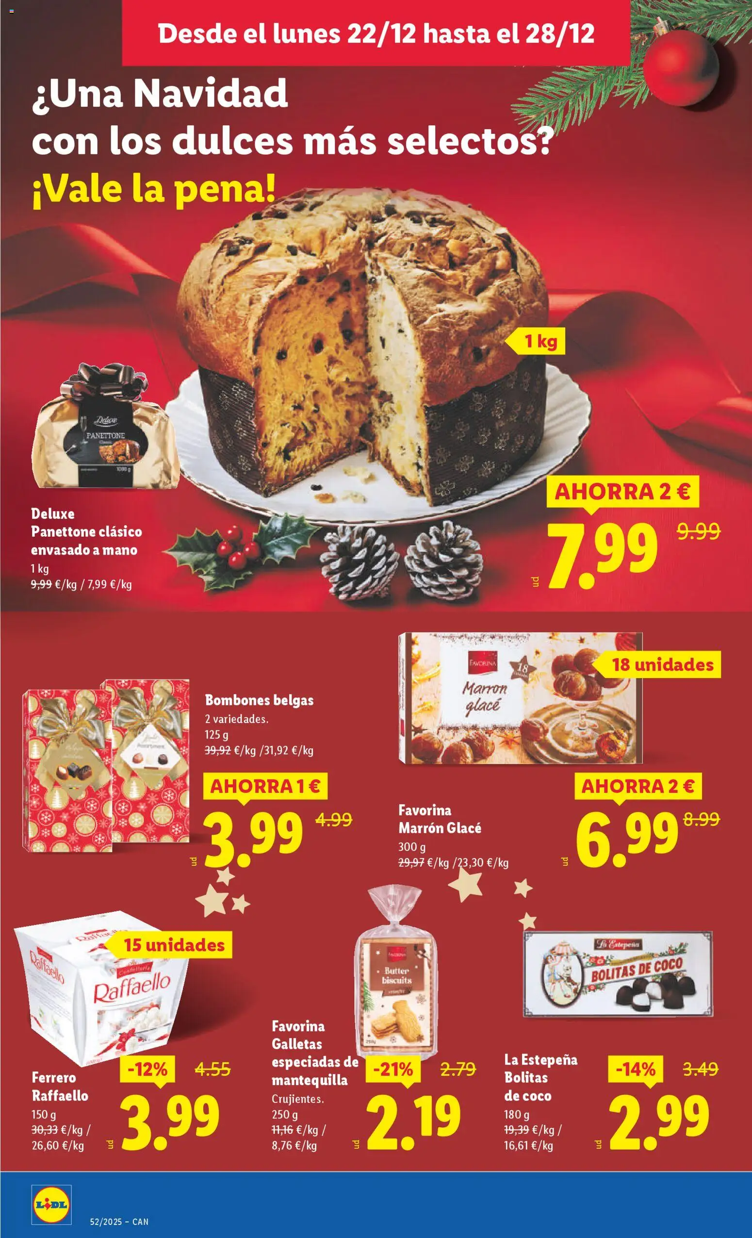 Lidl - Canarias │ válido desde el 22.12.2025 | Página: 16 | Productos: Τυρόπιτα, Galletas, Συσκευή ροής