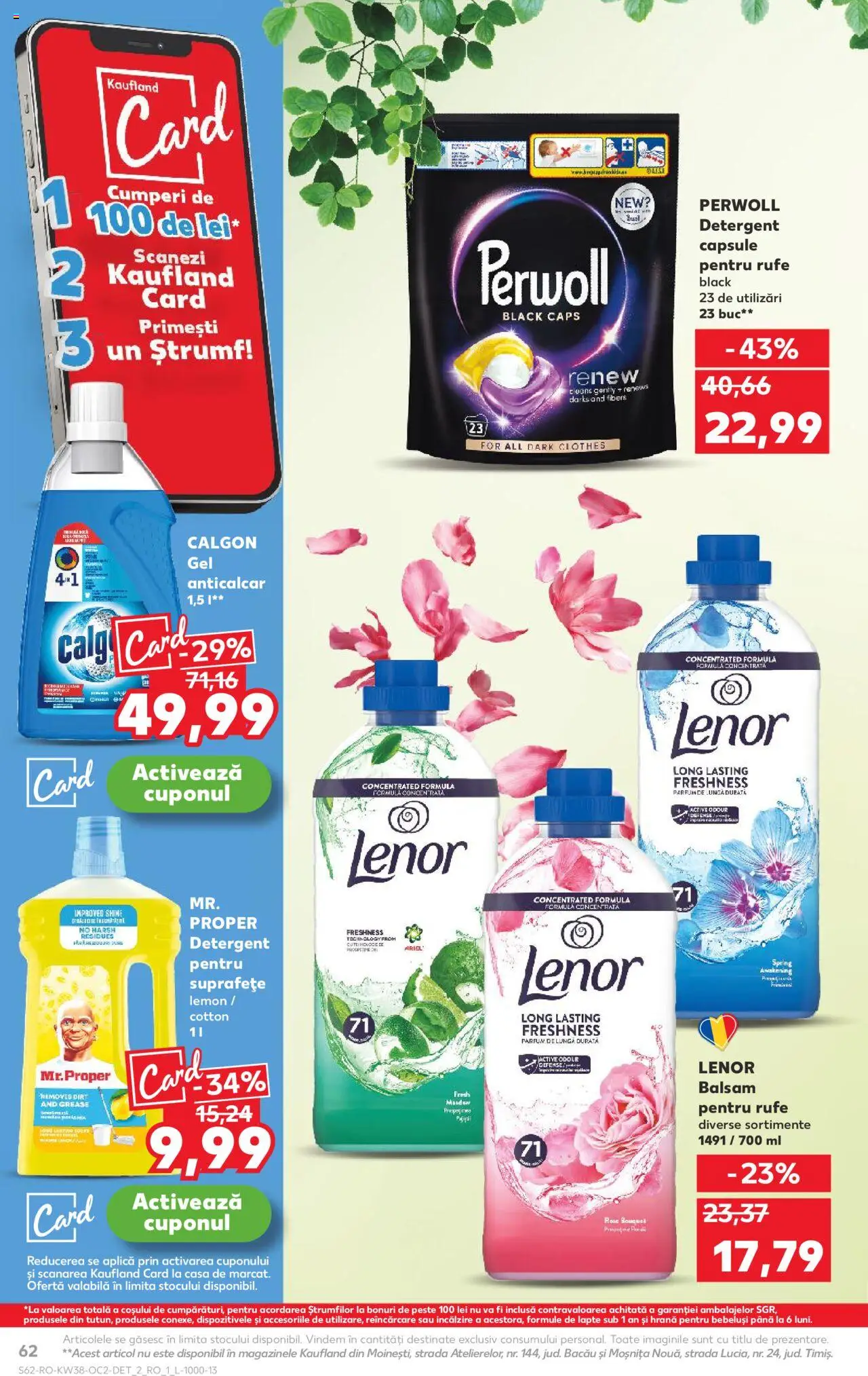 Noul catalog Kaufland – valabil de la 17.09.2025 | Pagină: 62 | Produse: Parfum, Lapte, Pește, Detergent