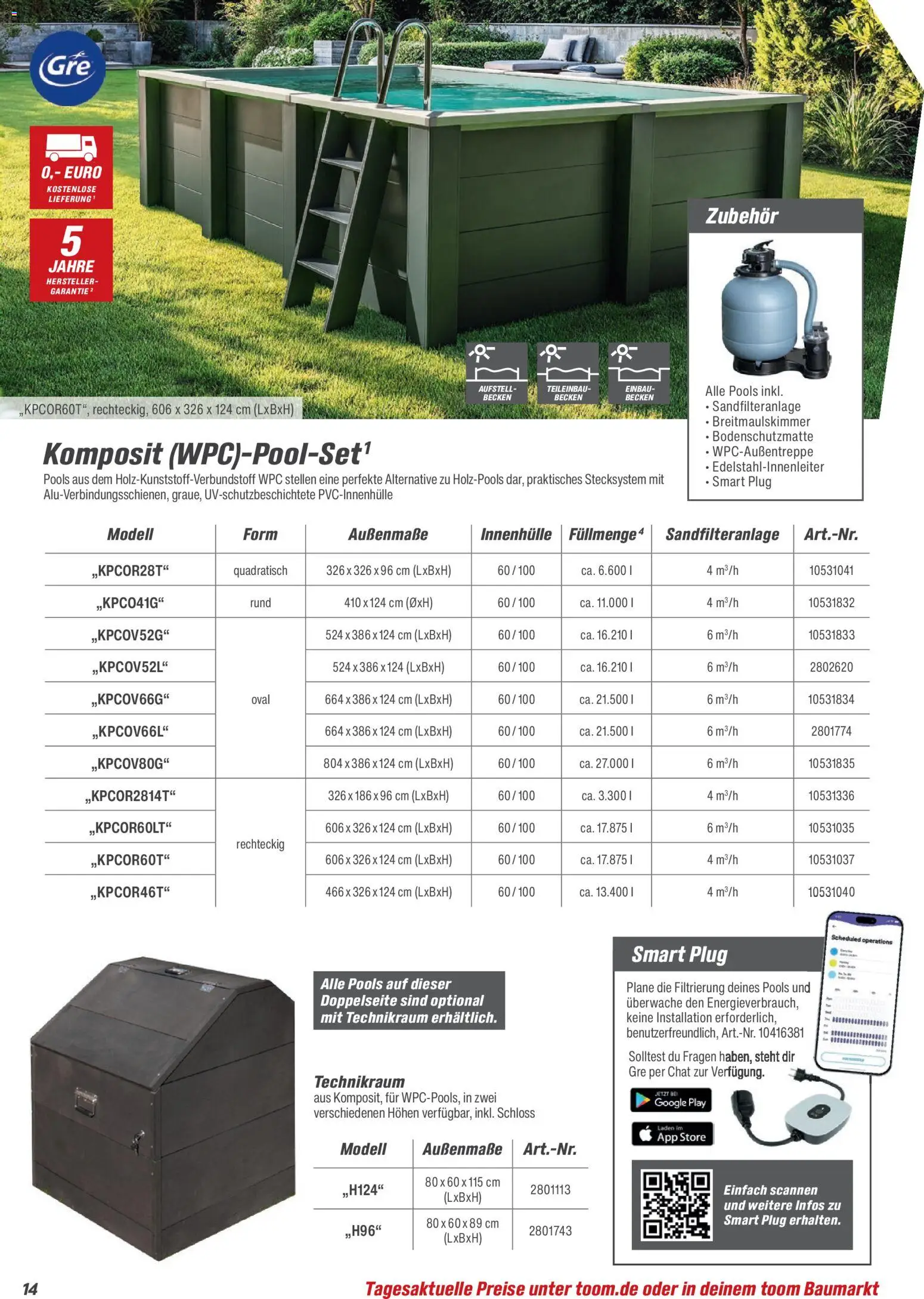 Toom Baumarkt - Pool, Sauna & Klima 2026 – gültig ab 14.03.2026 | Seite: 14