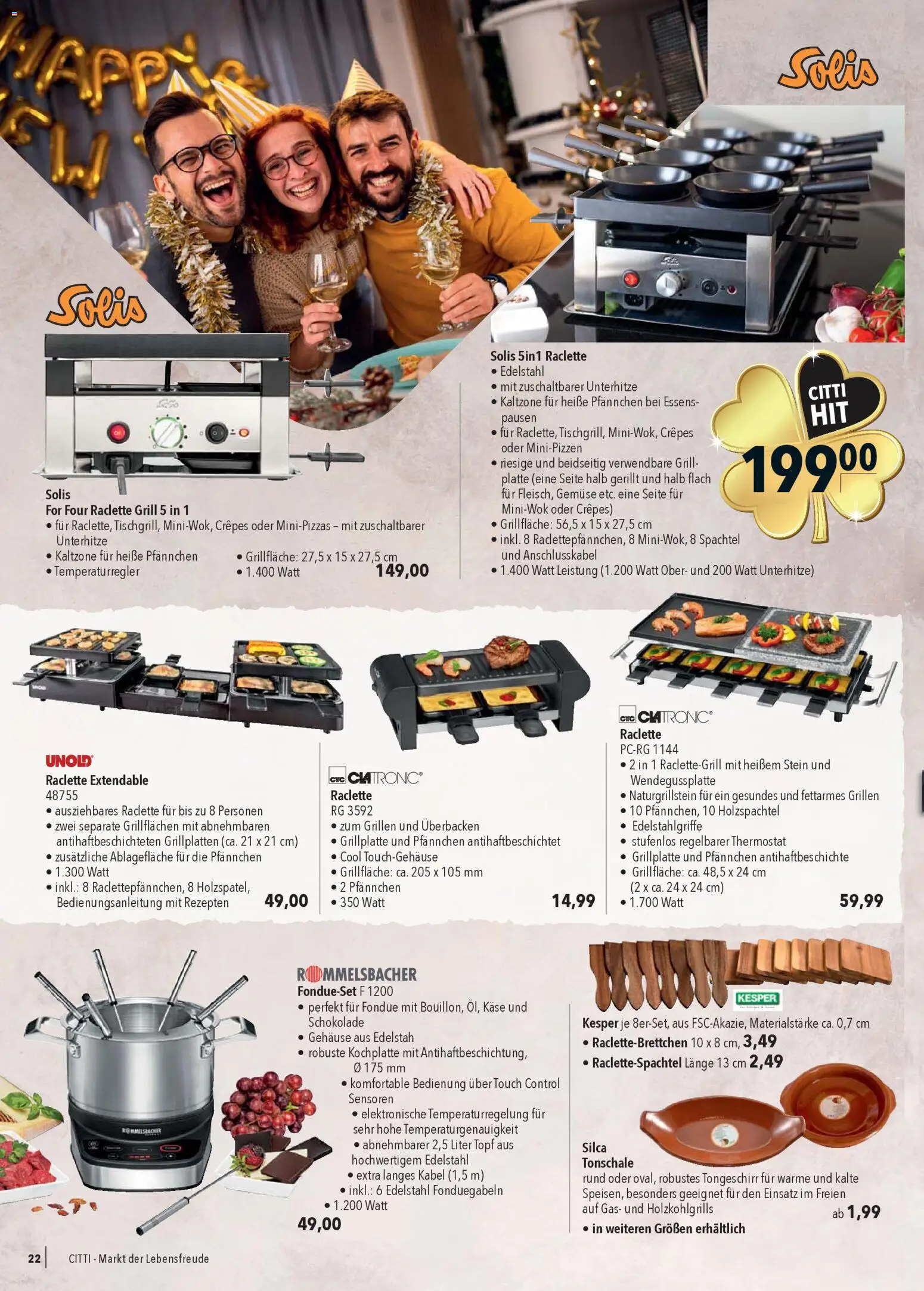 CITTI Markt Prospekt 	 – gültig ab 27.12.2025 | Seite: 24 | Produkte: Grill, Käse, Gemüse, Kochplatte