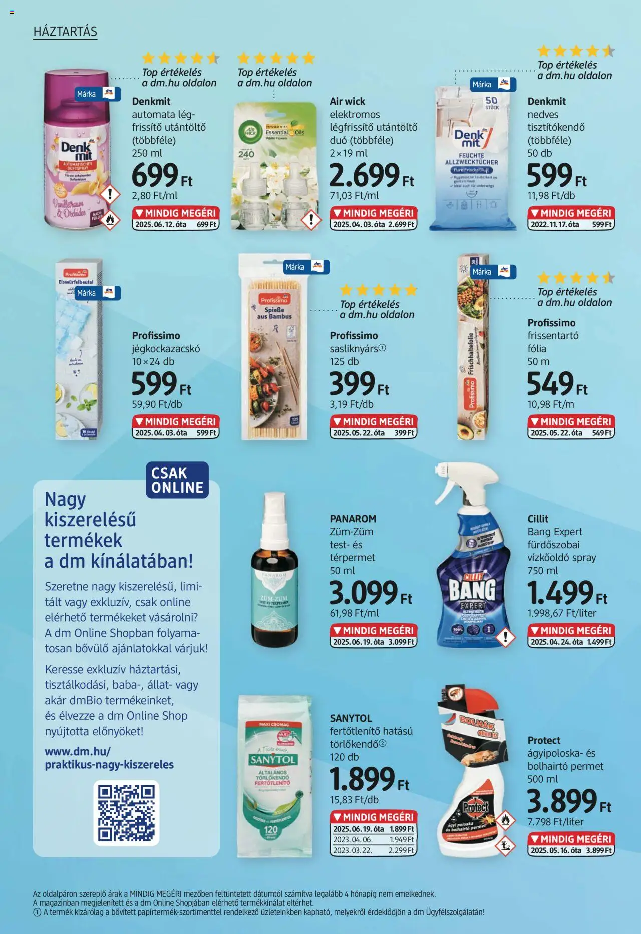 DM Drogerie Markt akciós ujság - amely érvényes a következő dátumtól: 17.07.2025 | Oldal: 22 | Termékek: Body, Törlőkendő, Légfrissítő, Tisztítókendő