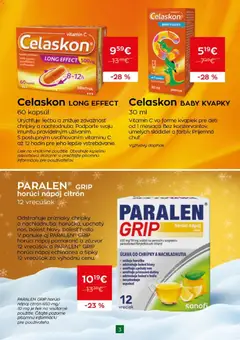 Schneider lekáreň leták platný od 01.01.2026 | Strana: 3 | Produkty: Zázvor, Celaskon