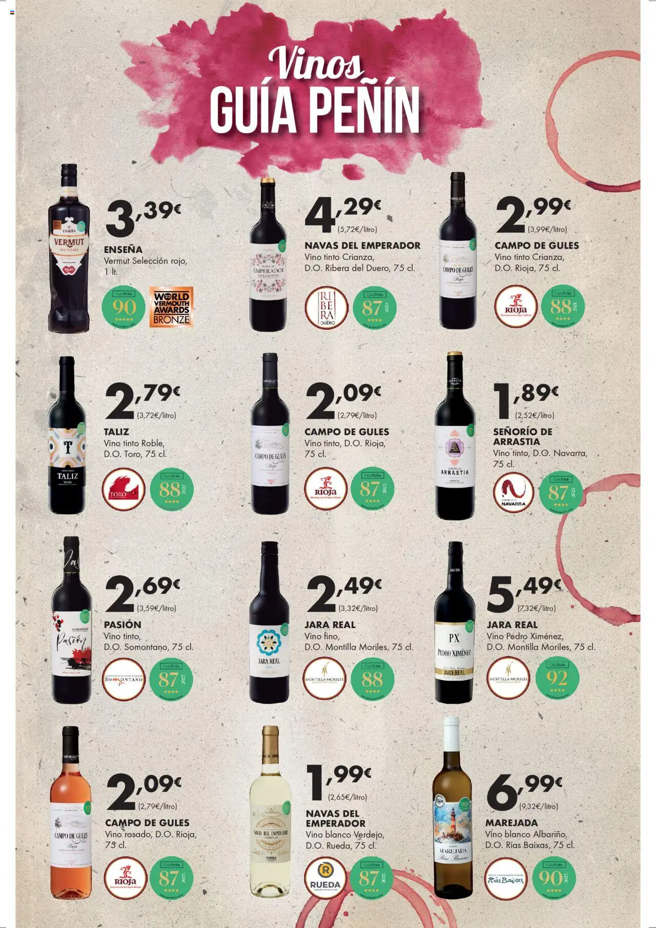 Lupa Supermercados folleto │ válido desde el 22.05.2025 | Página: 15 | Productos: Vino