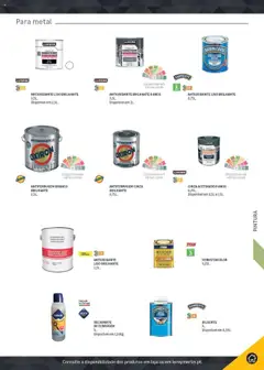Pré-visualização Leroy Merlin Catálogo válido de 18.11.2024 | Página: 307 | Produtos: Ferro, Verniz