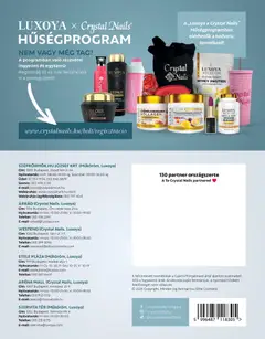 Crystal Nails Tél extra katalógus 2025/26 - amely érvényes a következő dátumtól: 01.12.2025 | Oldal: 28 | Termékek: Telefon, Protein, Kollagén