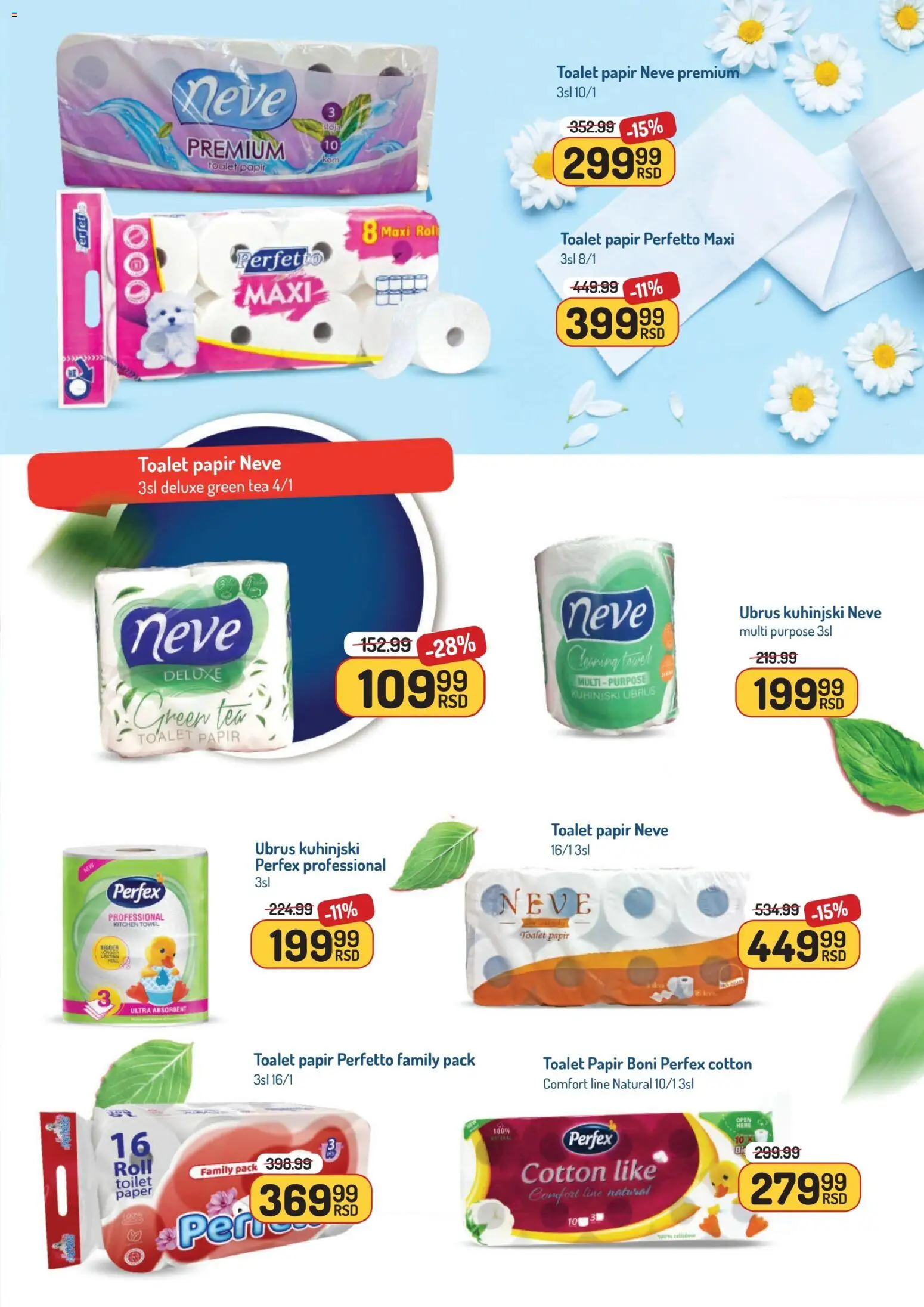 Aman katalog - važi od 27.10.2025 | Strana: 33 | Proizvode: Toalet papir, Ubrus