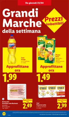 Anteprima del volantino Parmacotto Prosciutto cotto Nazionale, Alta qualità 100 g confezione valido a partire dal 23.04.2026 | Pagina: 18 | Prodotti: Prosciutto Cotto, Panna, Prosciutto, Computer