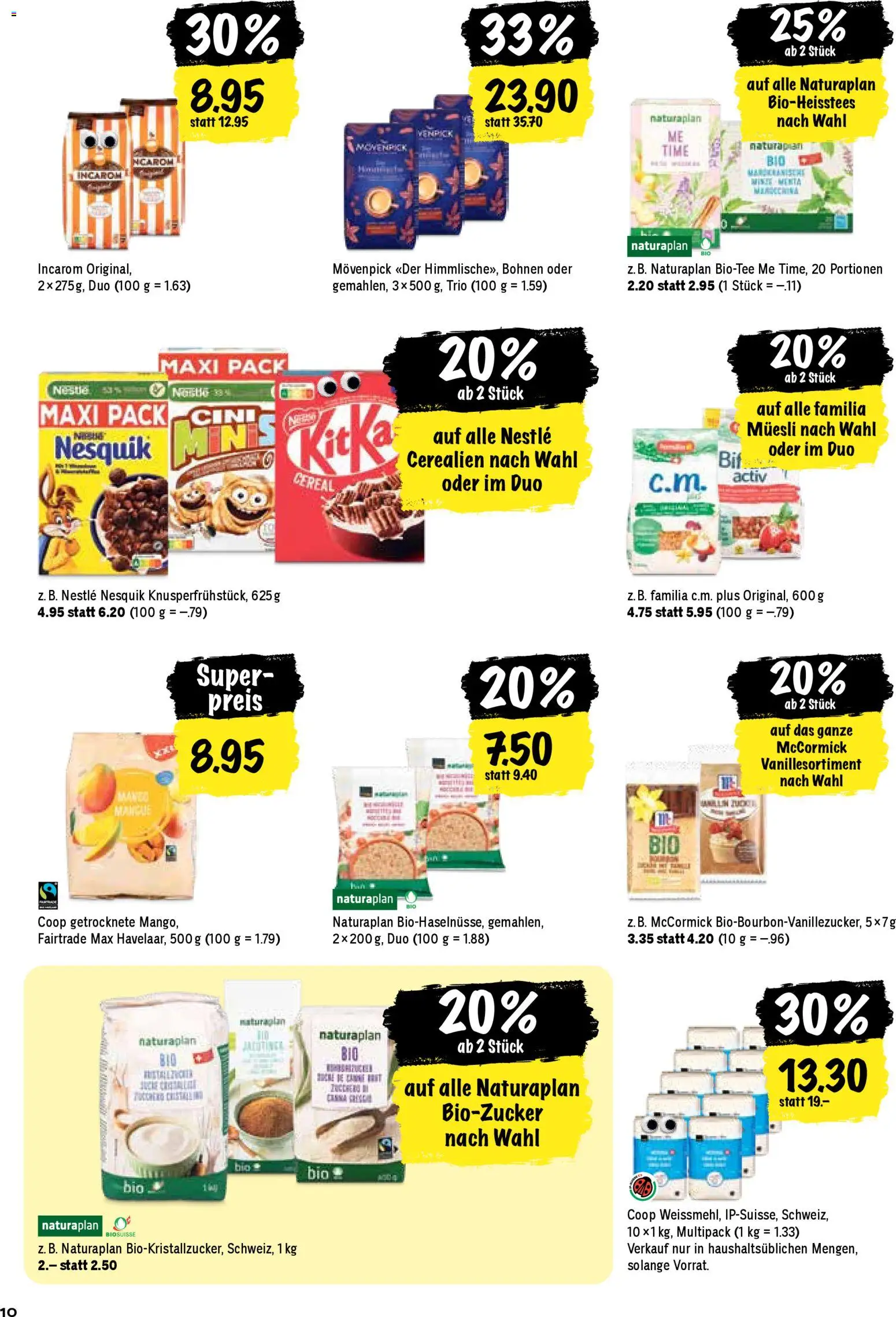 Coop Aktionen – gültig ab 11.12.2025 | Seite: 10 | Produkte: Bourbon, Mango