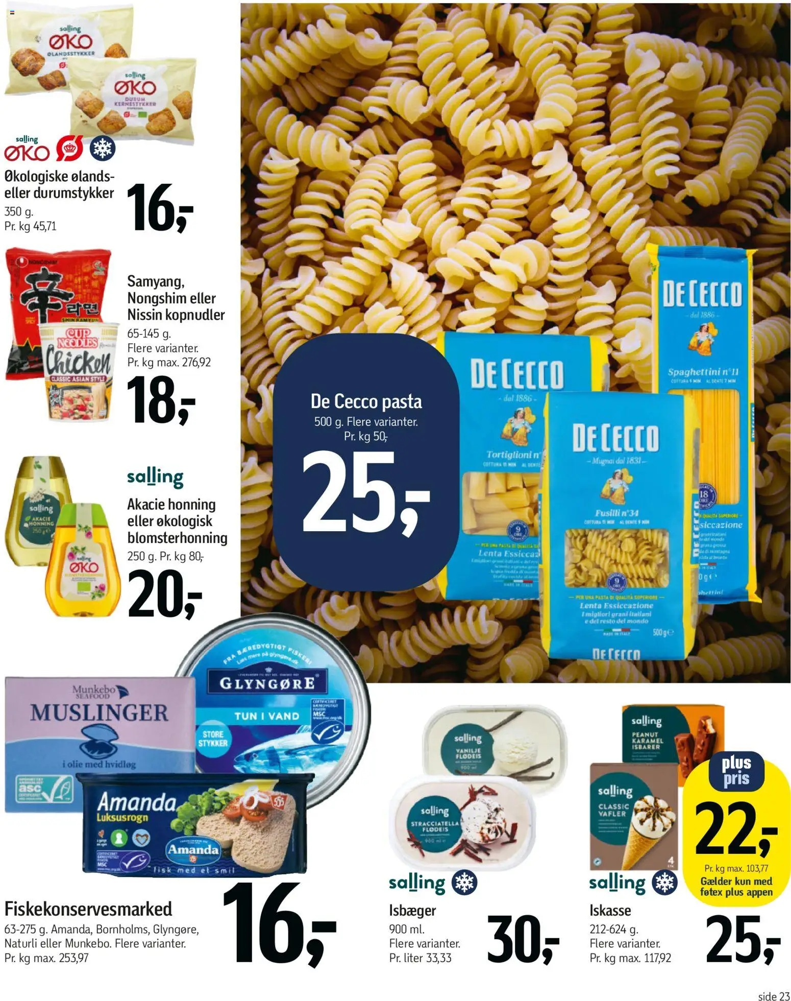 Føtex tilbudsavis – gyldig fra 07.04.2026 | Side: 35 | Produkter: Olie, Pasta, Kopnudler, Hvidløg