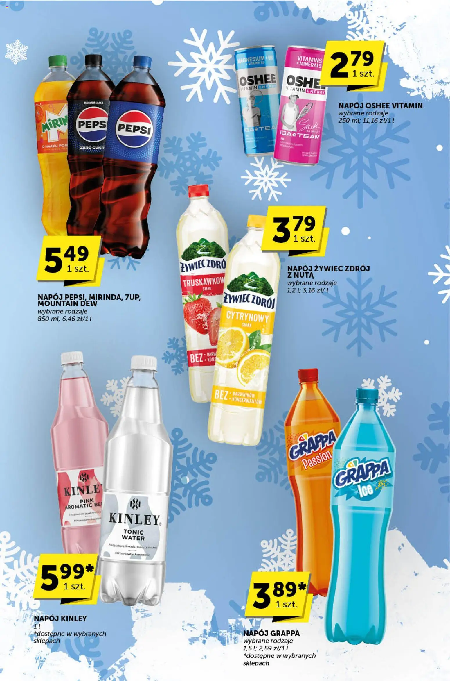 Groszek Gazetka - Katalog od 27.11.2025 | Strona: 29 | Produkty: Trawy, Pepsi, Grappa