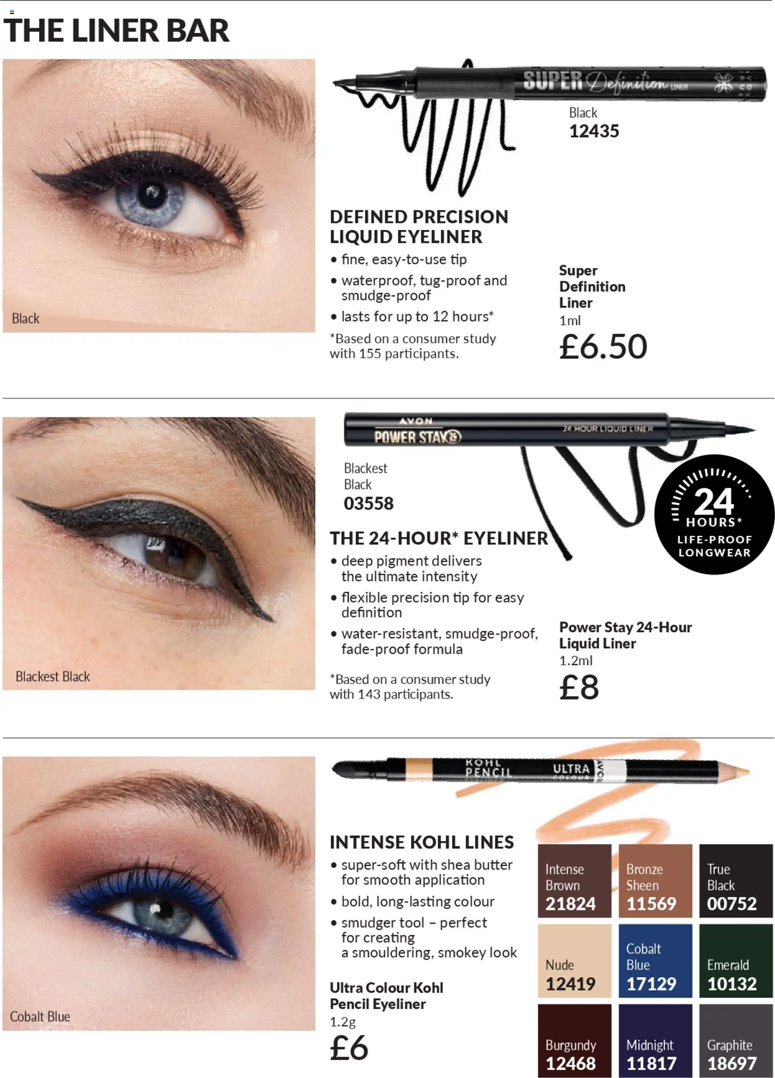 {H1} | Page: 20 | Products: Eyeliner, Butter