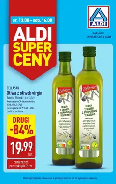 Pogląd oferty "Aldi Gazetka - Od środy" - ważna od 13.08.2025