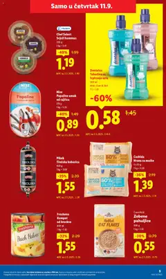 Lidl katalog | vrijedi od 11.09.2025 | Stranica: 5