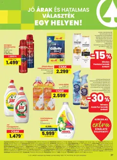 Interspar akciós ujság - amely érvényes a következő dátumtól: 24.07.2025 | Oldal: 8 | Termékek: Ariel, Old spice, Öblítő, Mosószer