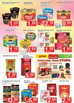 CBA Verex leták platný od 19.03.2026 | Strana: 7 | Produkty: Tuniak, Káva, Omáčka, Zrnková káva