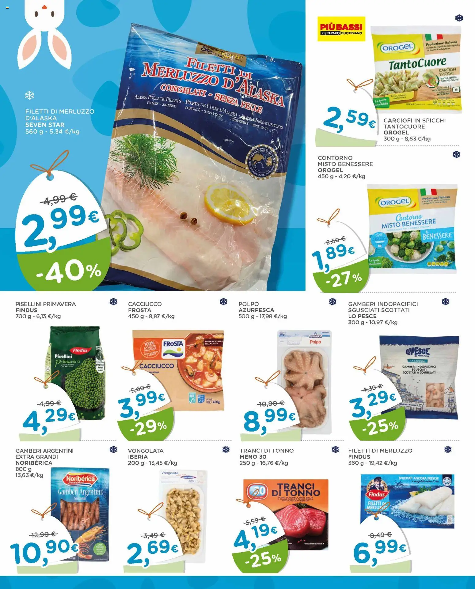 Volantino Poli del 25.03.2026 | Pagina: 30 | Prodotti: Pesce, Gamberi, Pinne, Tonno