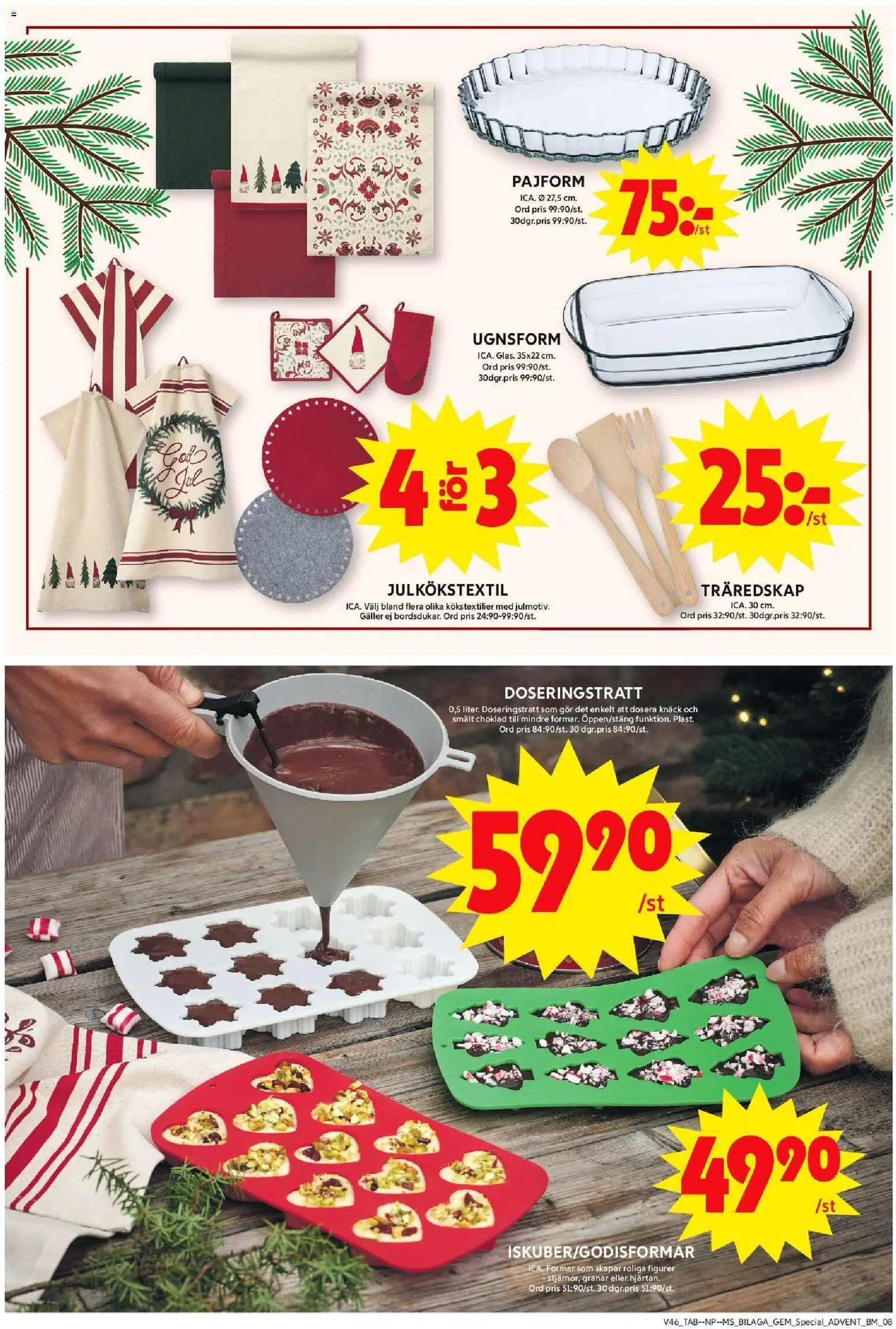 ICA Maxi reklamblad aktuell från 10.11.2025 | Sida: 20 | Produkter: Galler, Choklad