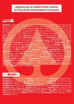 Spar Market Akciós újság - amely érvényes a következő dátumtól: 16.10.2025 | Oldal: 3