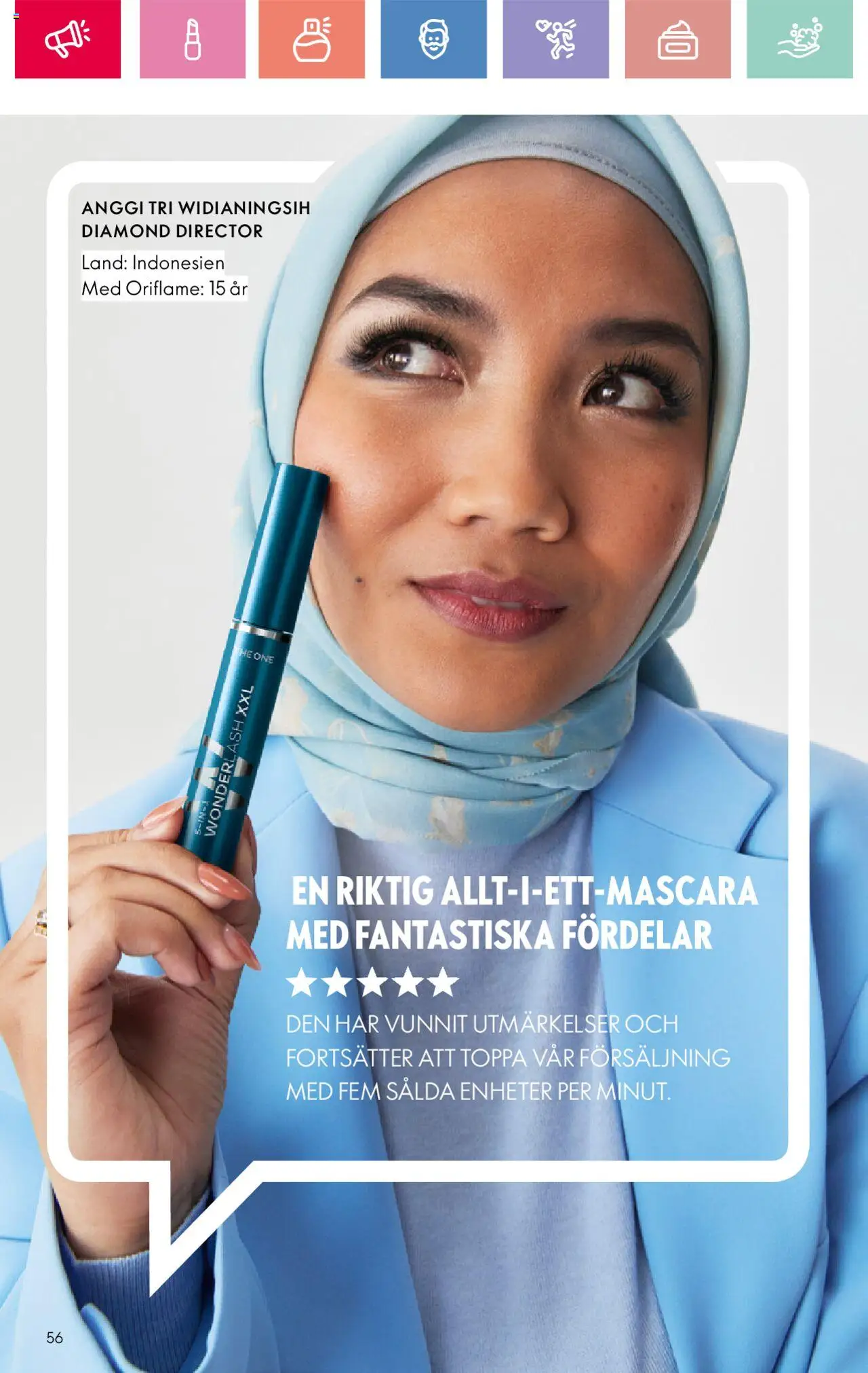 Oriflame reklamblad aktuell från 01.06.2025 | Sida: 56
