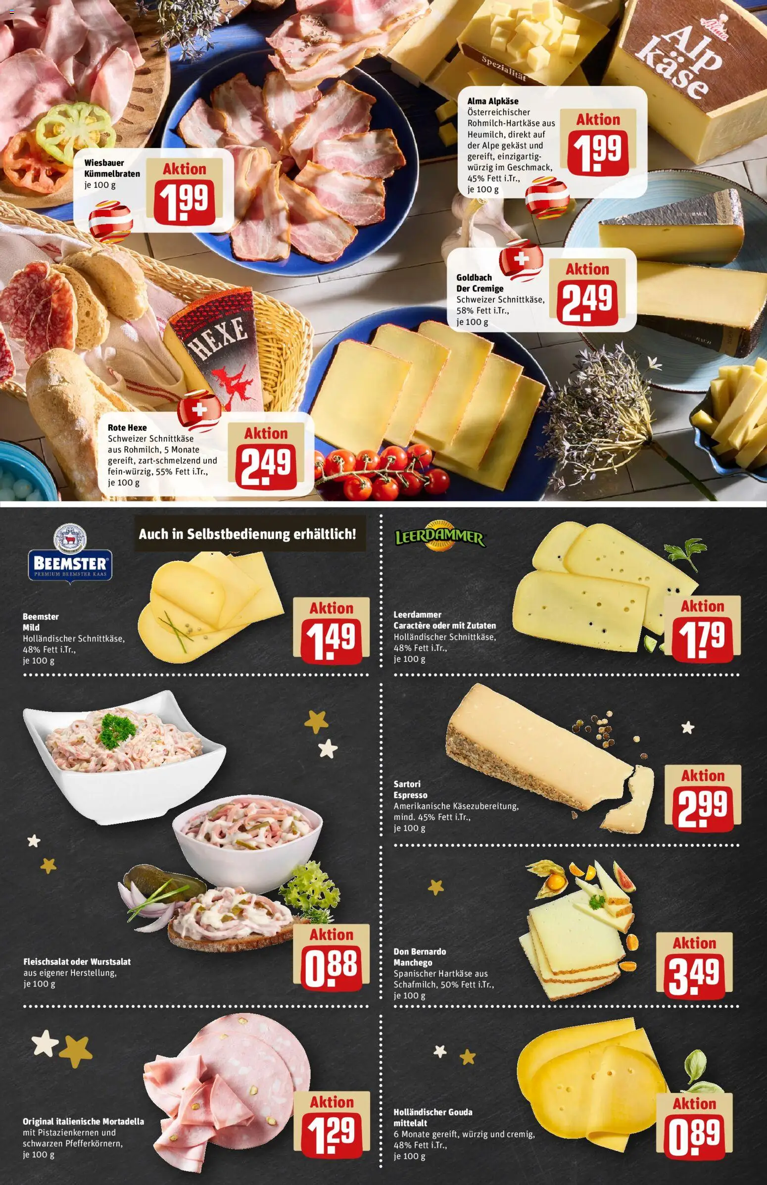 Rewe ihr Kaufpark - Black Friday – gültig ab 24.11.2025 | Seite: 11 | Produkte: Käse, Gouda, Leerdammer